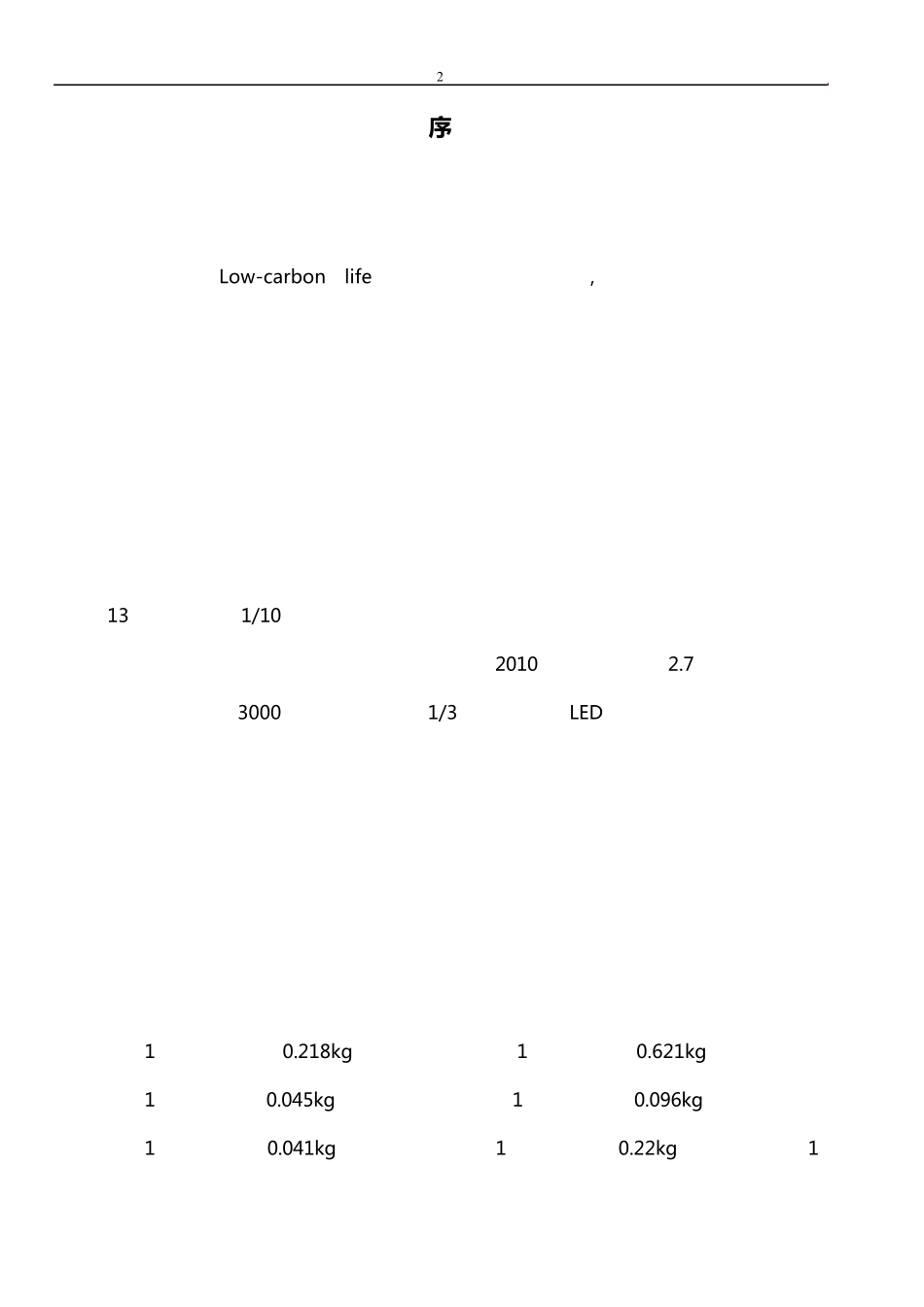低碳生活社会实践报告_第2页