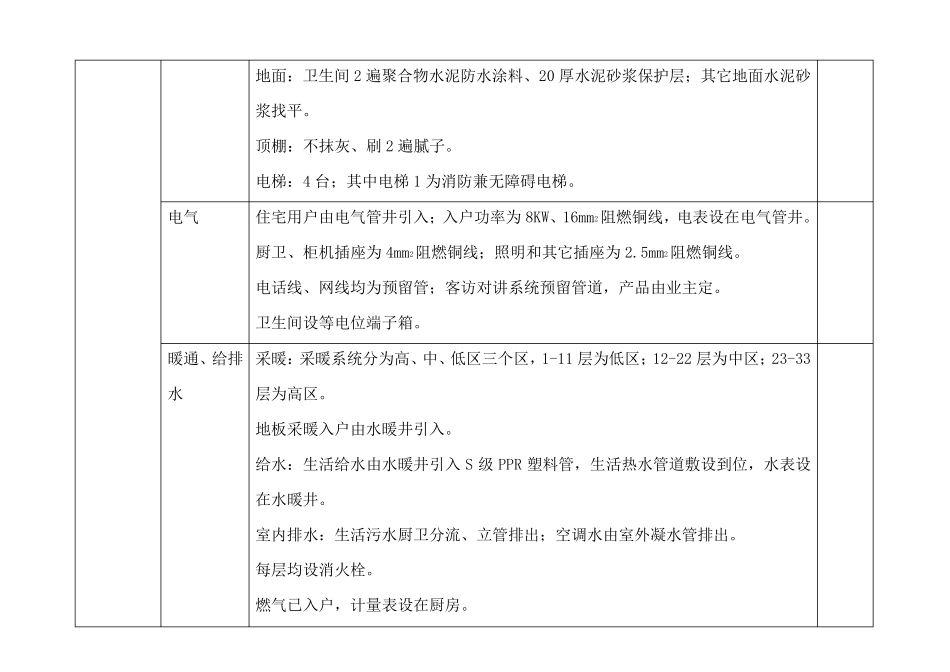 住宅小区工程概况_第2页