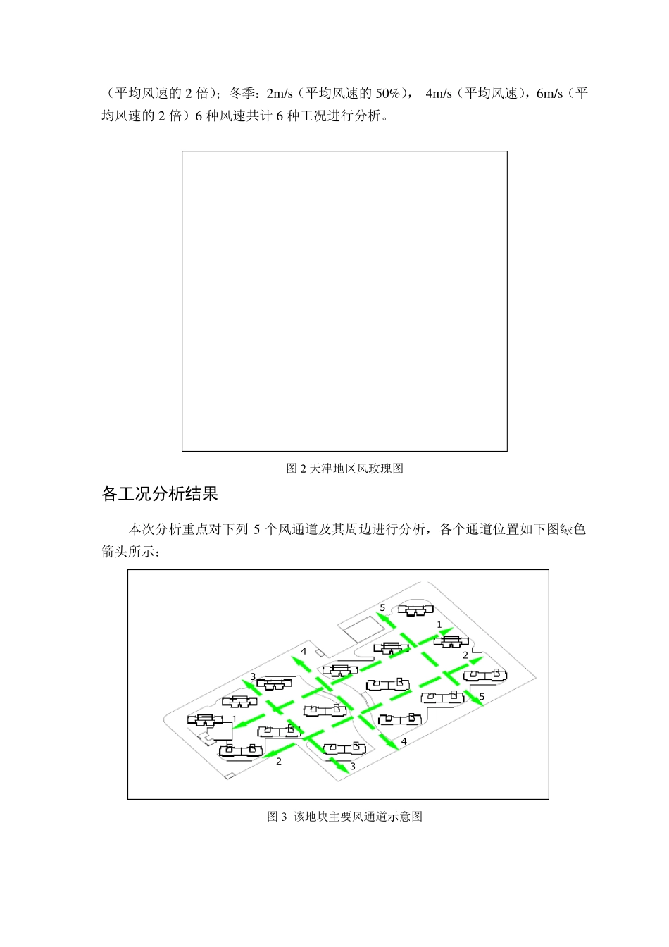 住宅小区设计风环境分析案例_第2页
