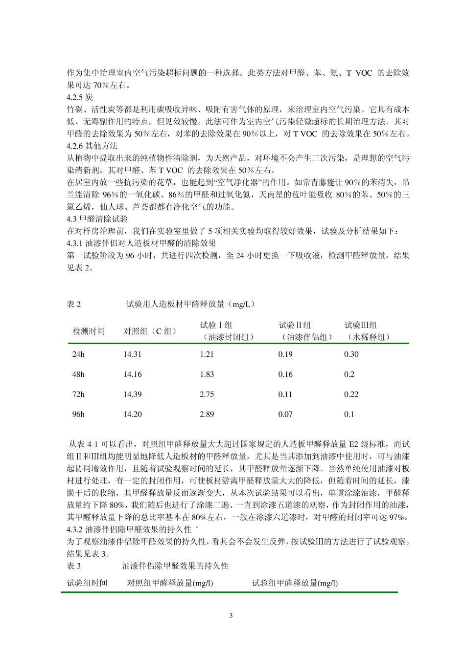 住房室内甲醛的危害及其控制措施_第3页