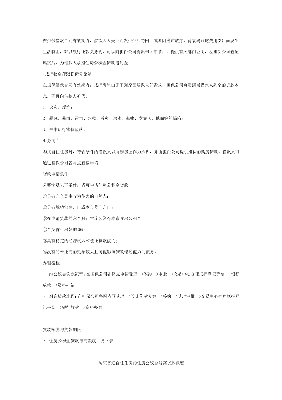 住房置业担保操作流程贷款担保_第3页