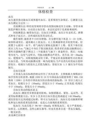 体格检查与基本操作技能