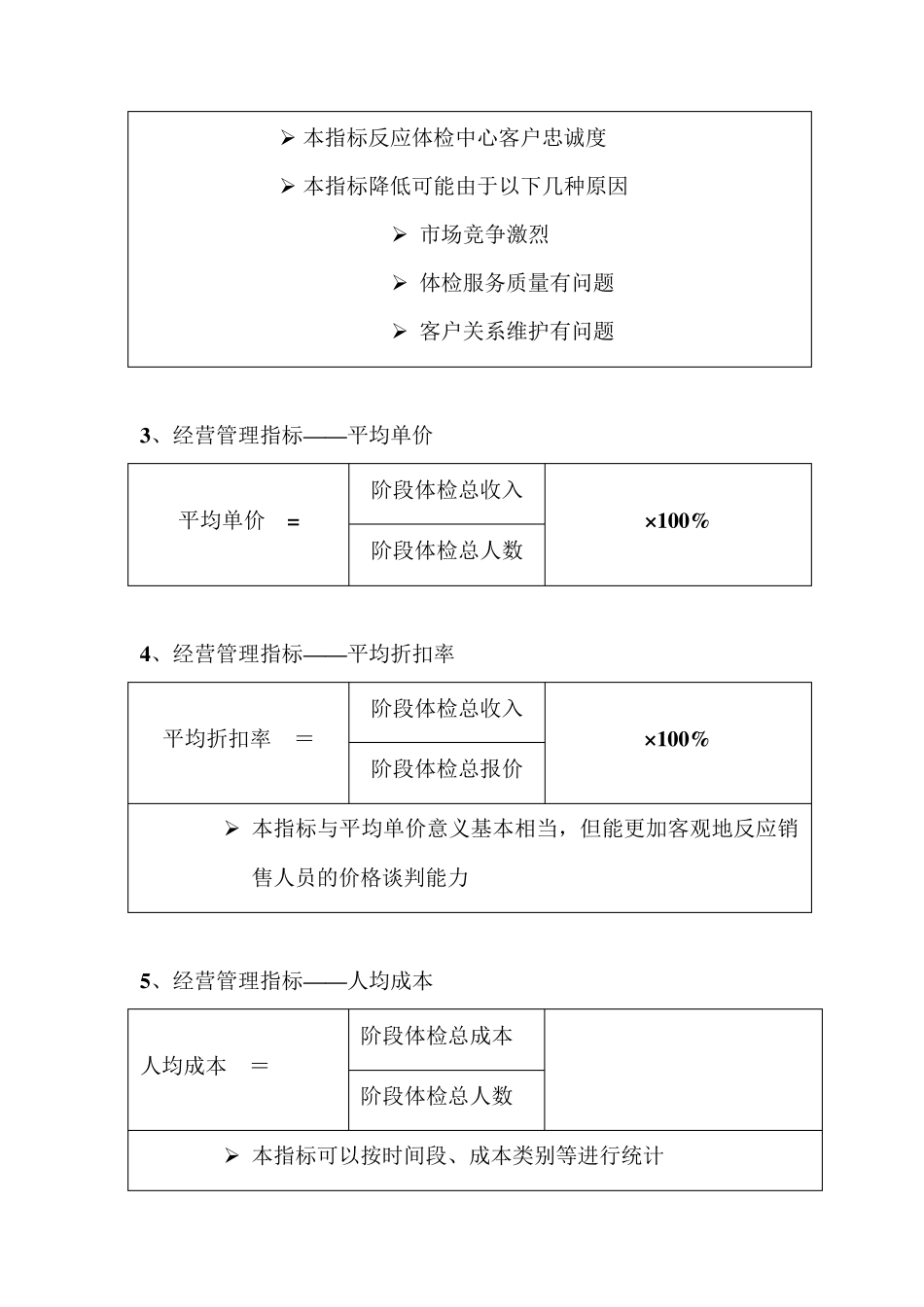 体检中心运营数据与指标管理_第2页
