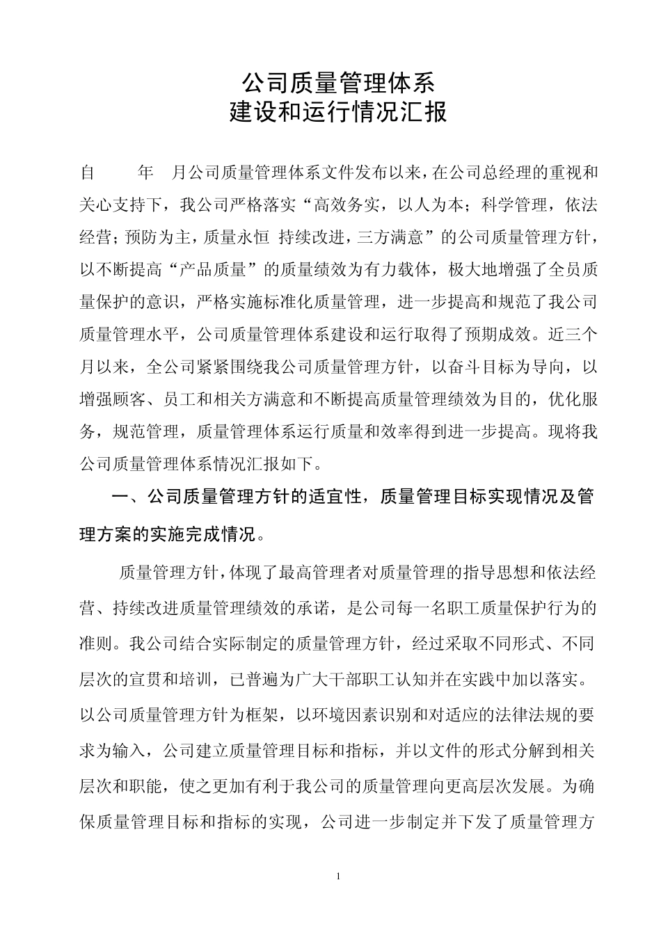 体系运行情况汇报_第1页