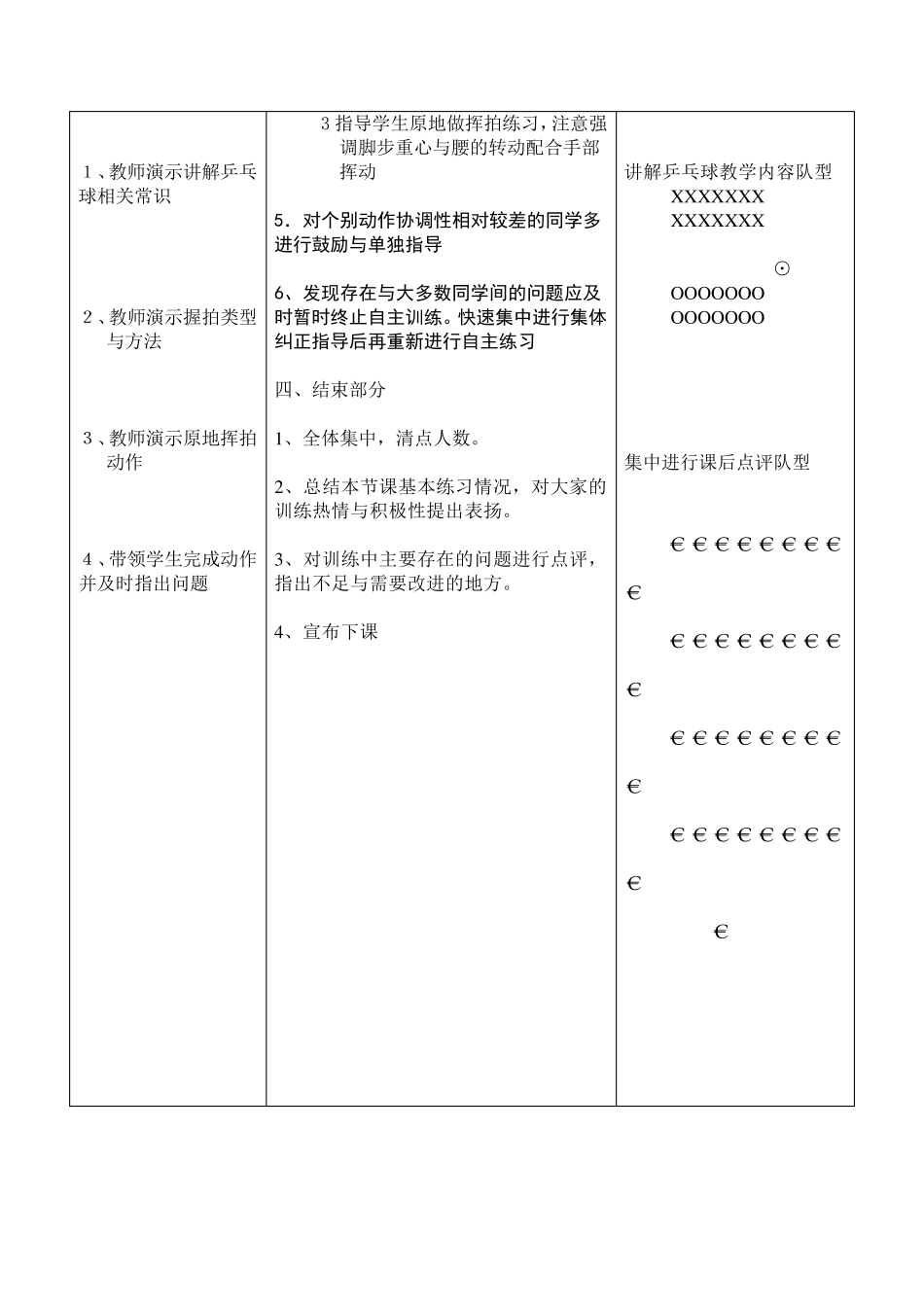 体育乒乓球教案_第3页