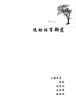 体育商品店创业计划书