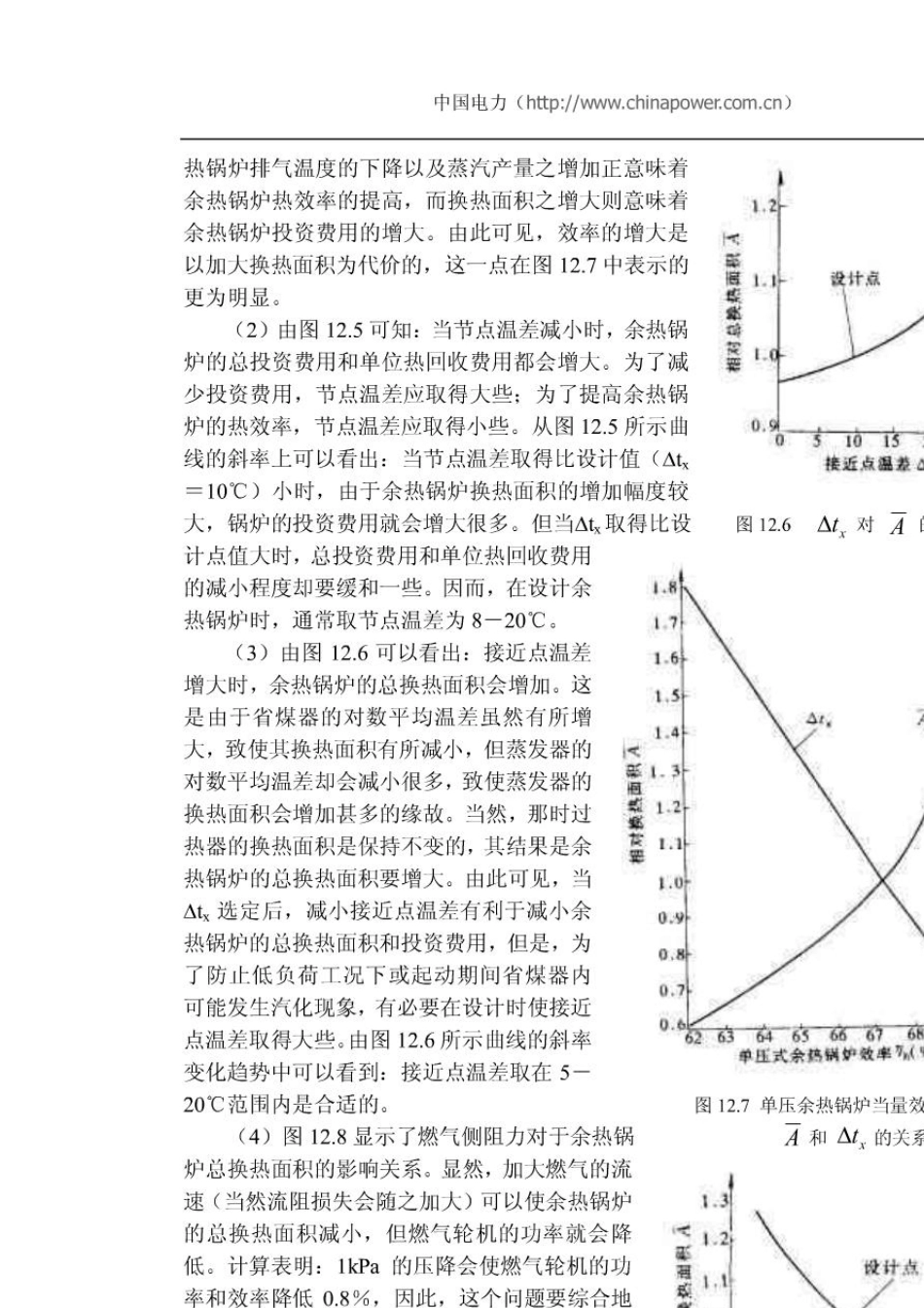 余热锅炉设计时节点温差和接近点温差的选择_第2页