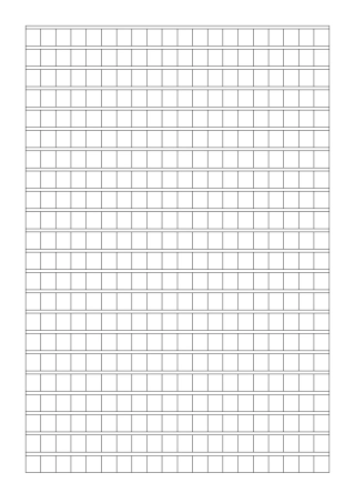 作文格子(A4)两种大小