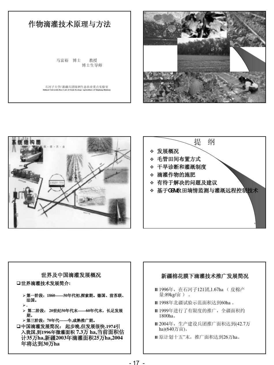 作物滴灌技术原理与方法_第1页