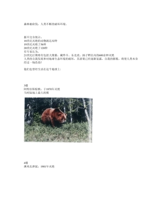 你未曾见过的——已经灭绝的动物