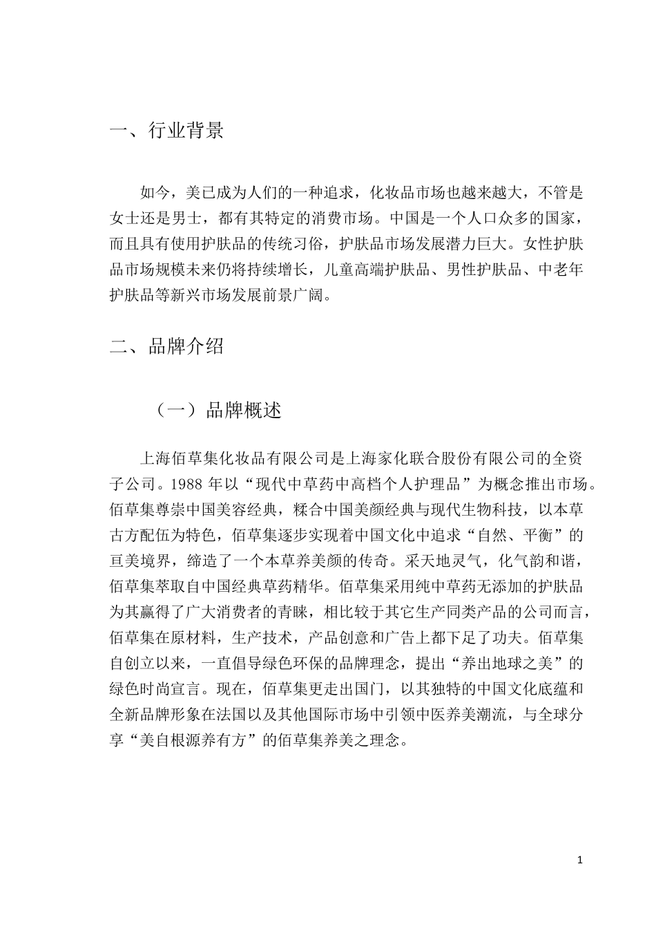 佰草集营销方案_第3页