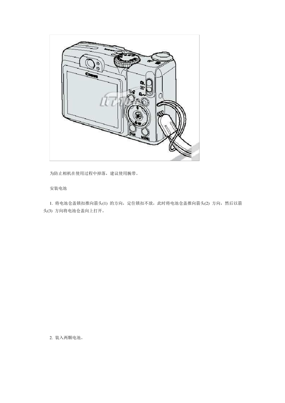 佳能数码相机使用说明书_第2页