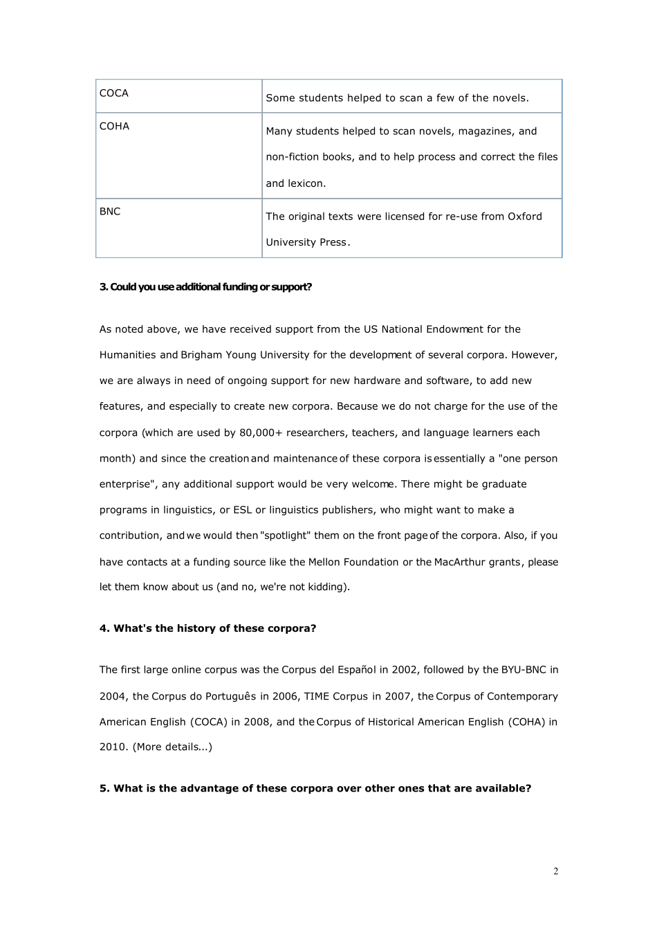 使用COCA等在线语料库相关说明_第2页