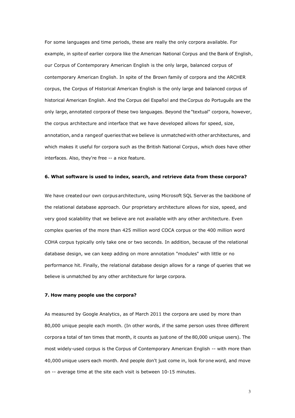 使用COCA等在线语料库相关说明_第3页