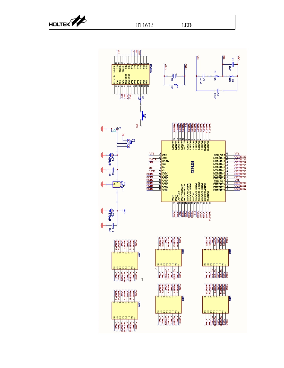 使用HT1632驱动点阵式LED显示屏显示小绿人_第3页