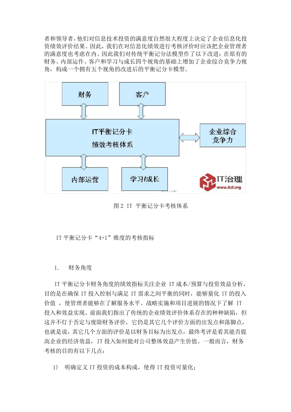 使用IT平衡记分卡进行IT服务绩效考核_第2页