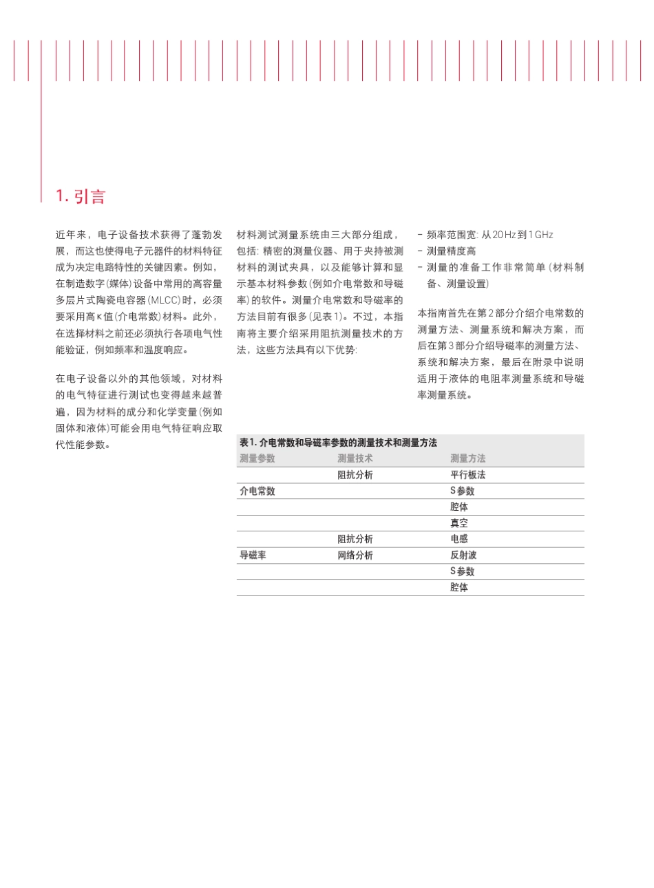 使用LCR表和阻抗分析仪测量介电常数和导磁率的决方案_第3页