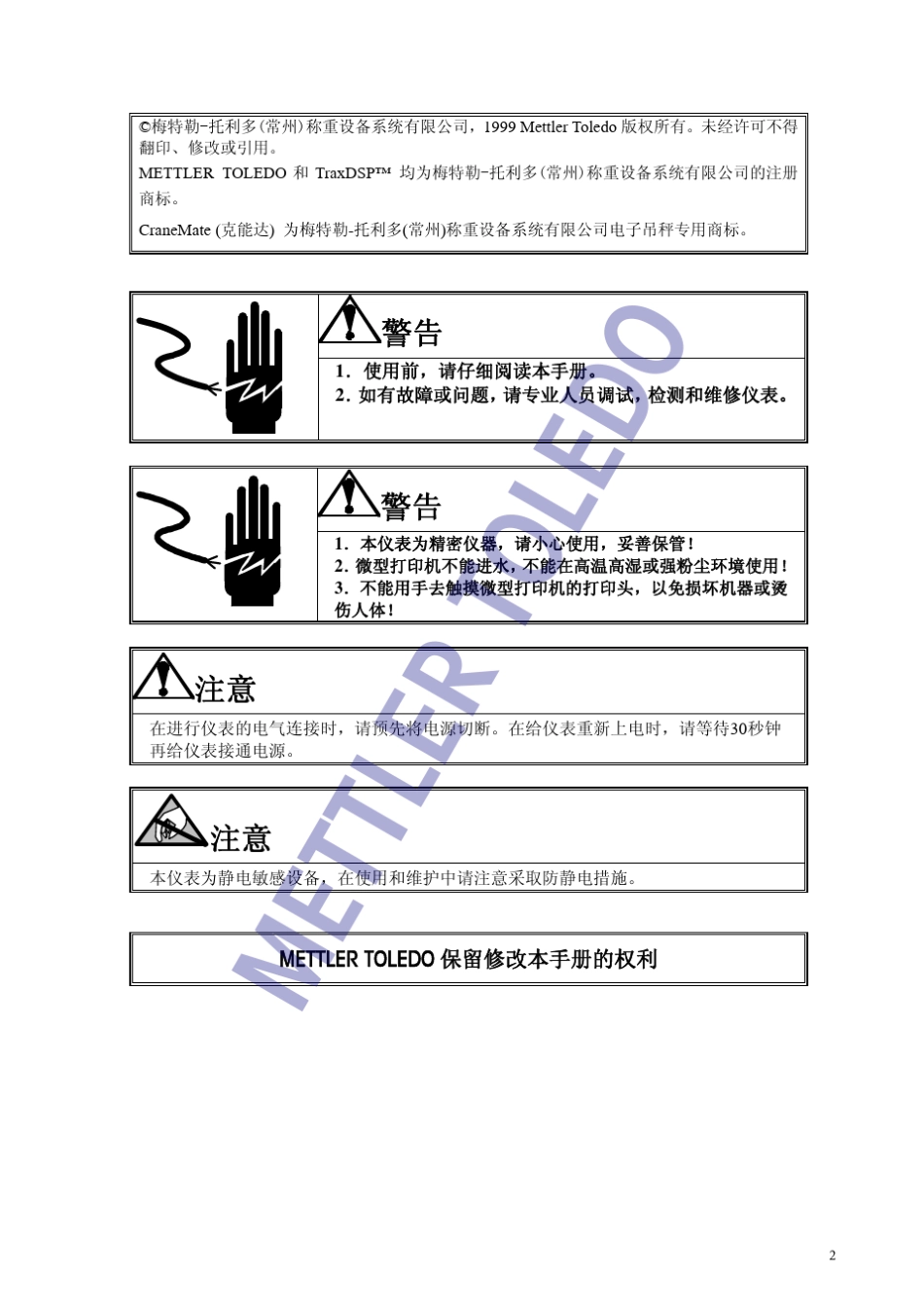 使用说明书_CraneMate_F仪表_第3页