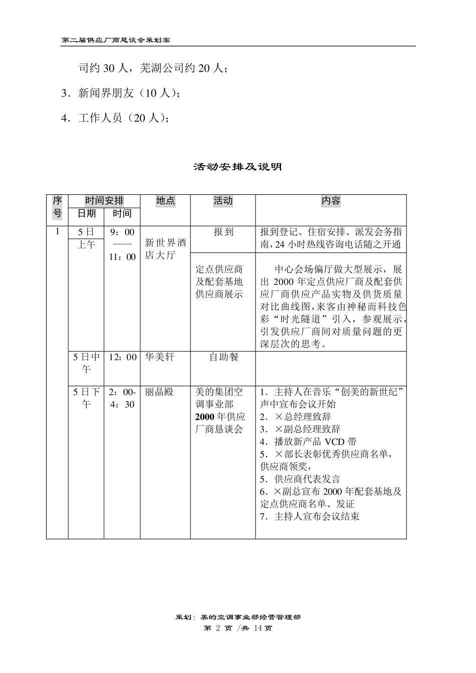 供应商大会筹备方案_第2页