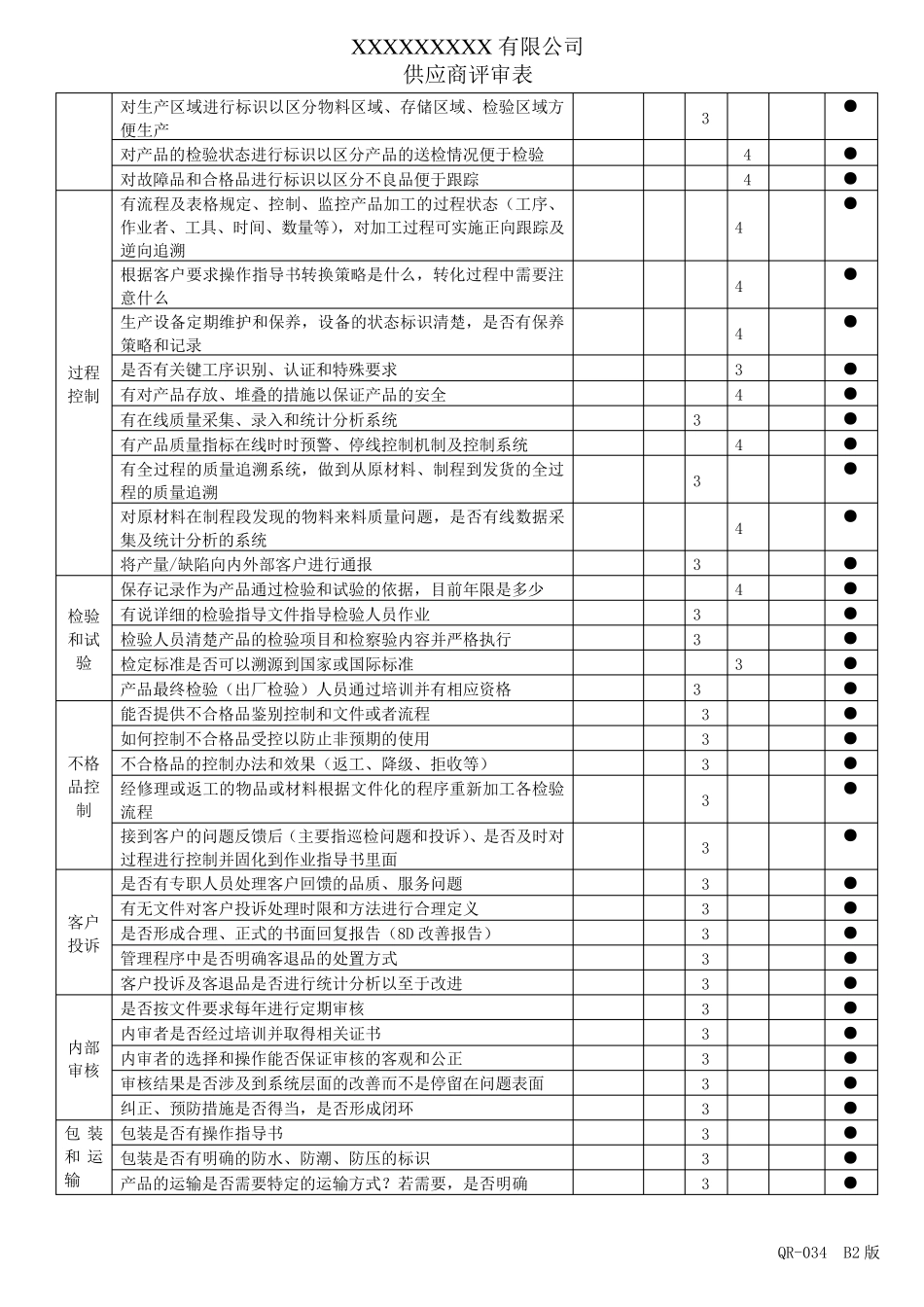供应商评审表_第3页