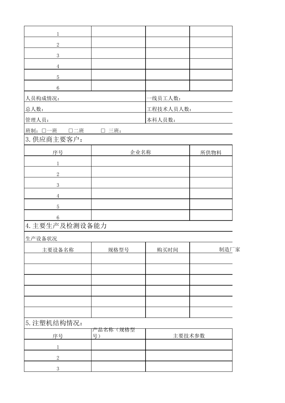 供应商调查表范本_第2页