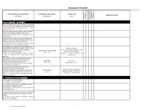 供应商选择风险评估表