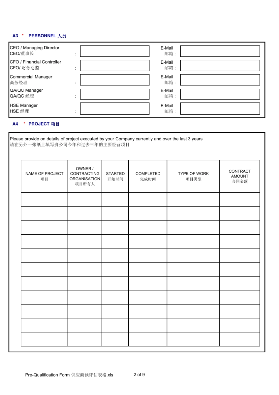 供应商预评估表格_第2页