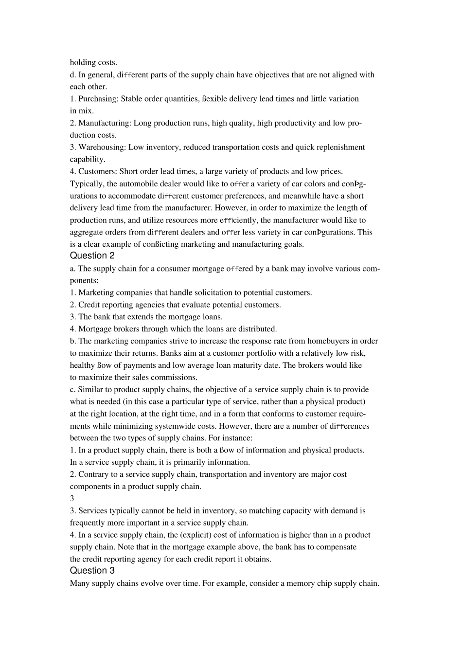 供应链设计与管理课后答案_第2页