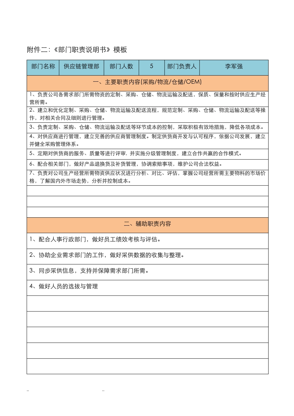 供应链部岗位职责_第2页