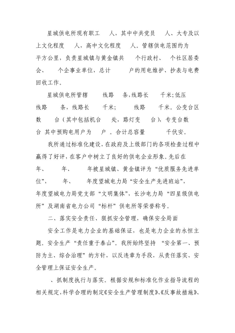 供电所工作总结_第2页