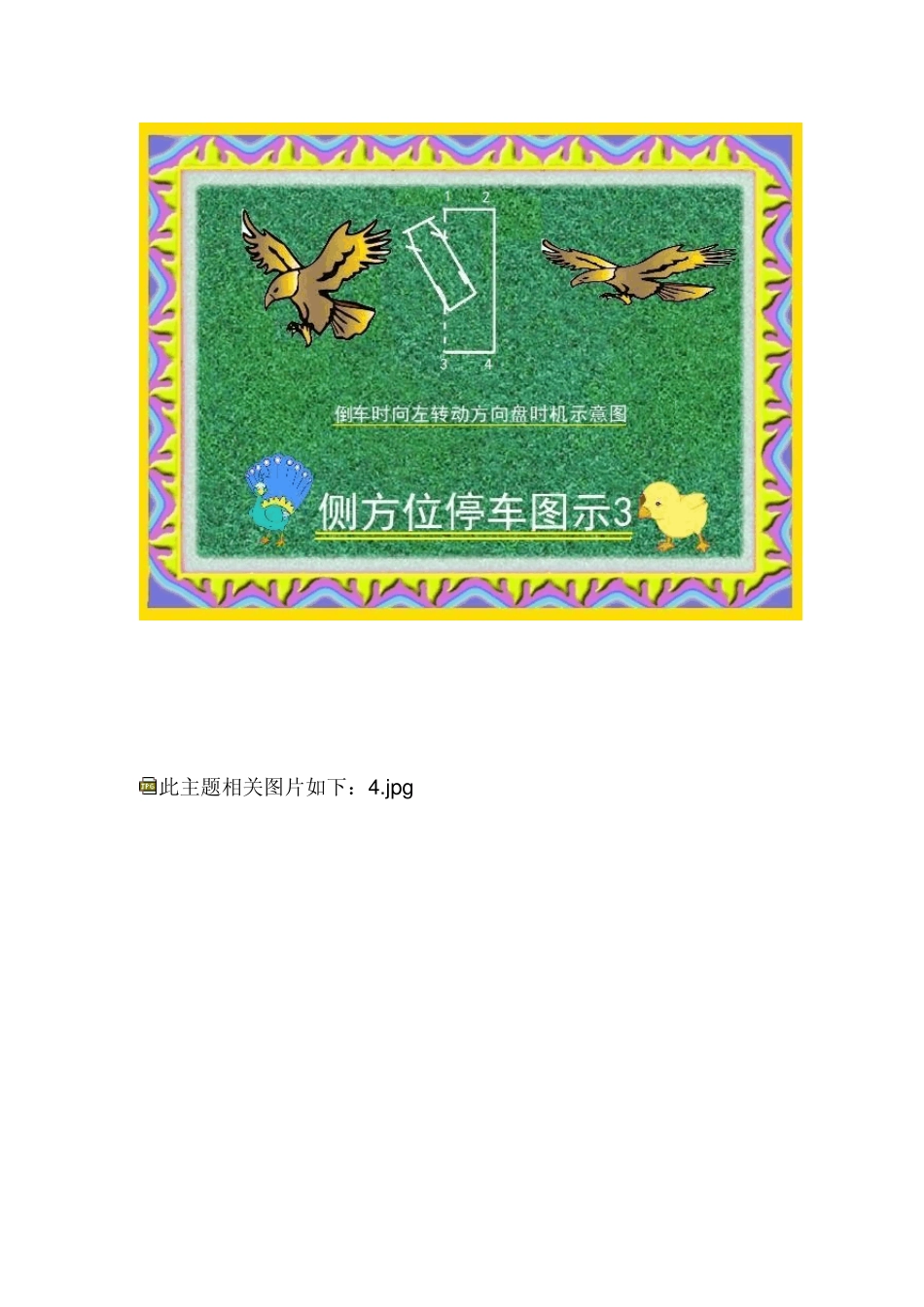 侧方位停车、曲线行驶(图文并茂)_第3页