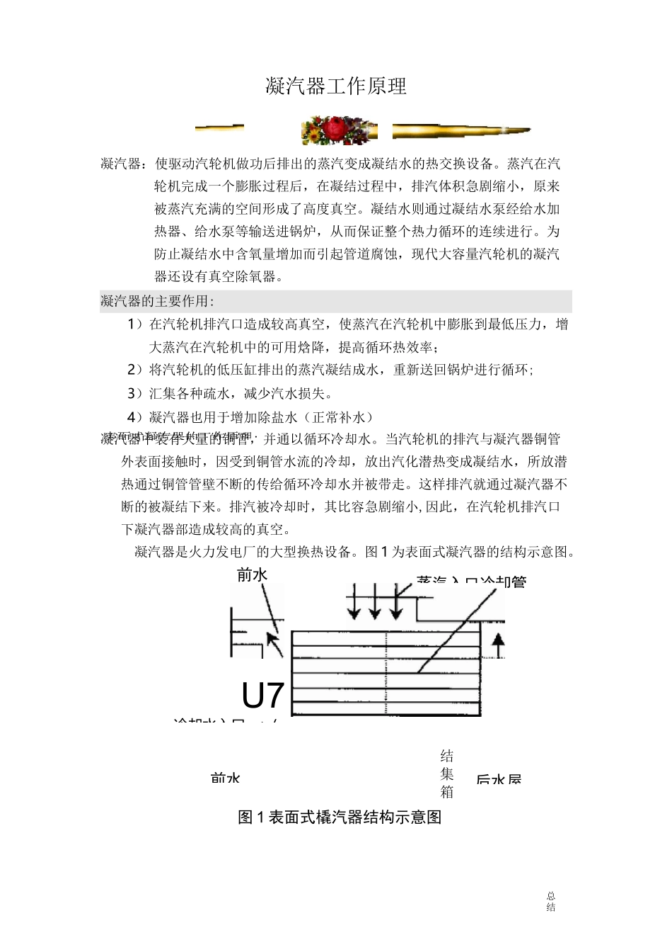 凝汽器工作原理_第1页
