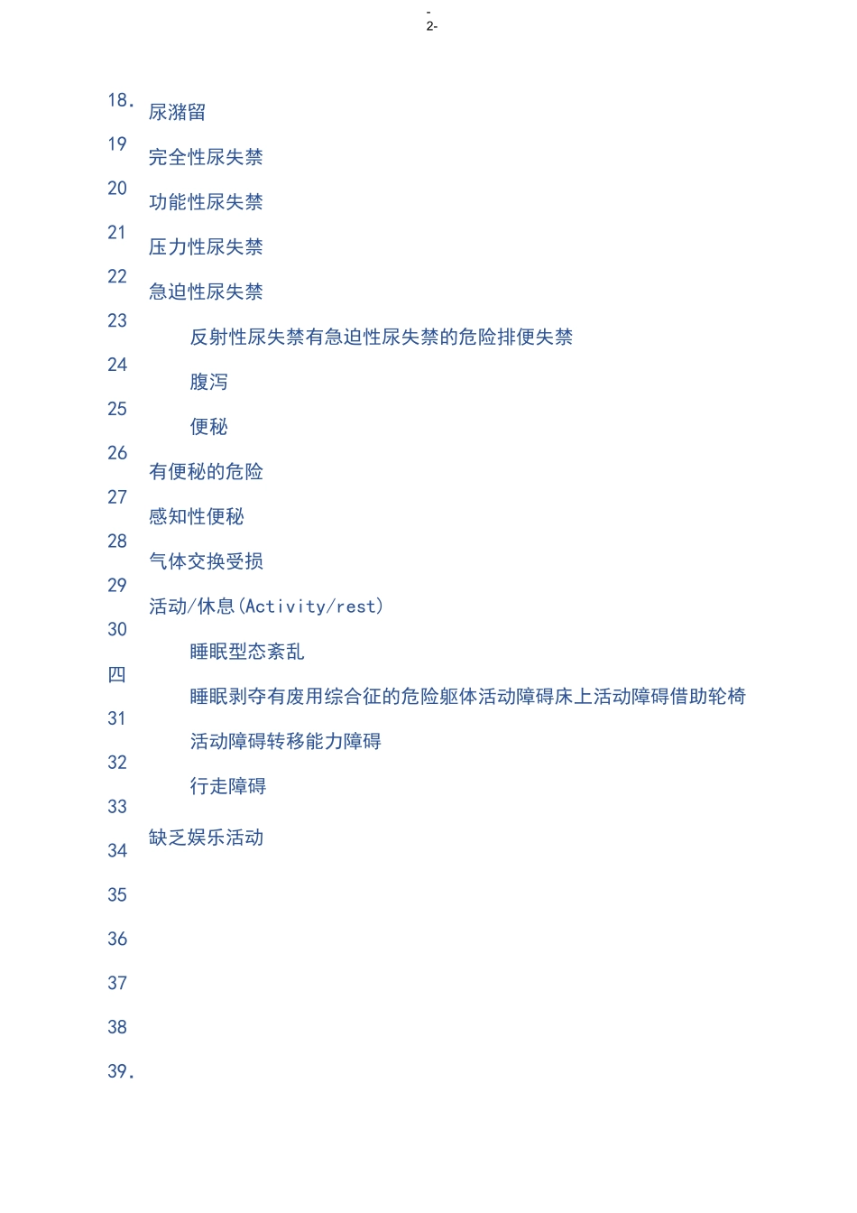 128个护理诊断及措施_第2页