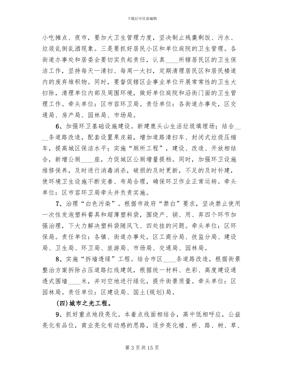 市容秩序综合整治方案_第3页