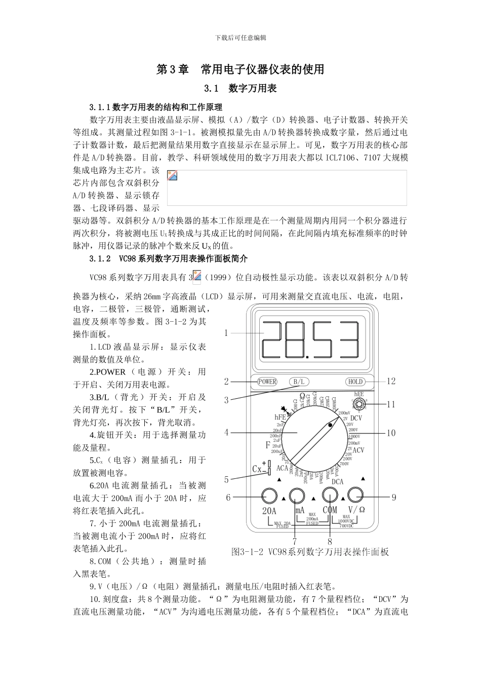常用电子仪器仪表的使用指南_第1页
