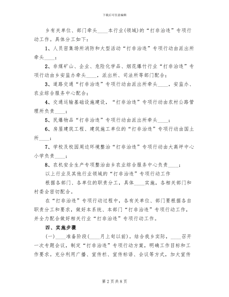 开展“两违”专项整治工作实施方案范本_第2页