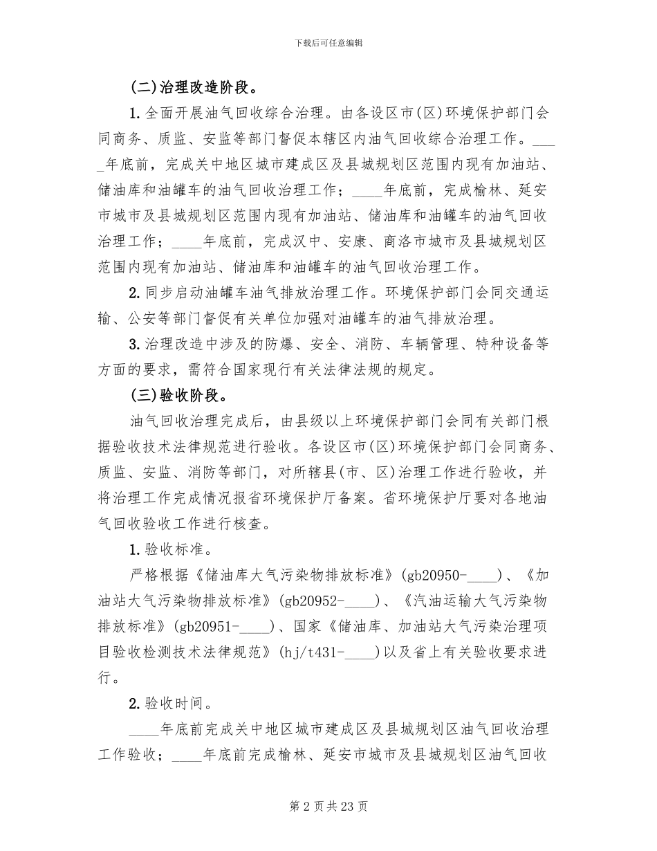 昆山市油气回收综合治理工作方案_第2页