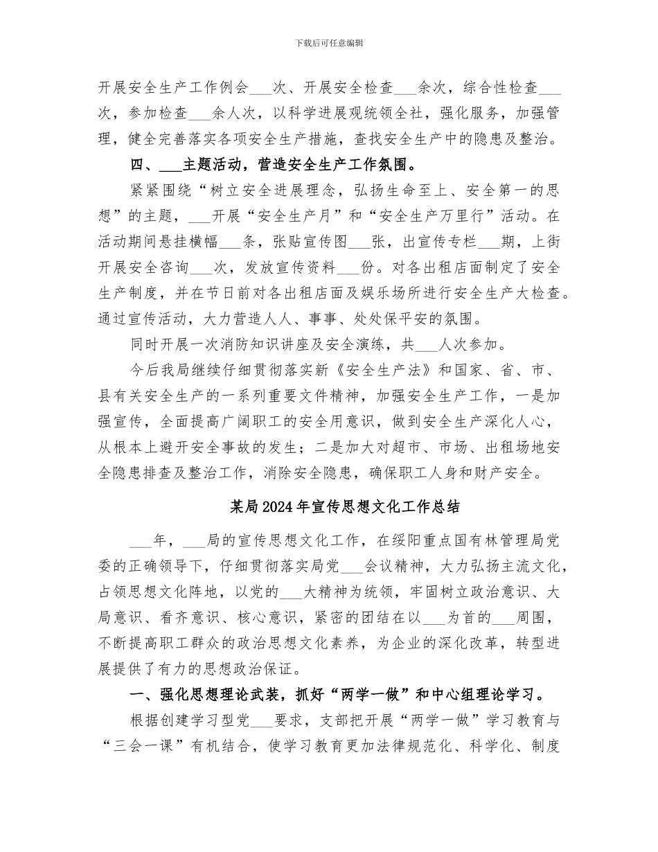 某局2024年安全生产总结_第2页