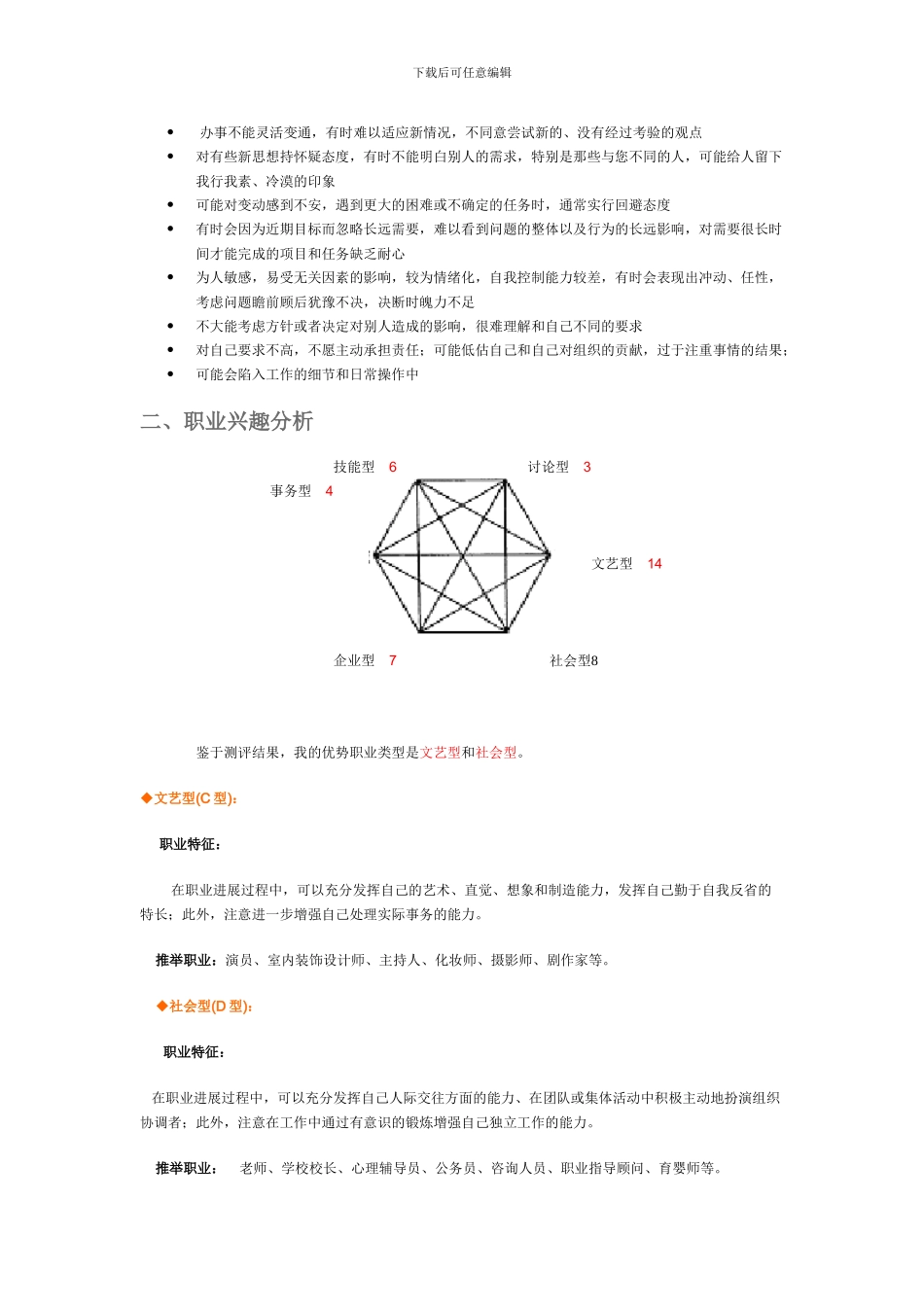 环艺就业指导规划范文_第3页