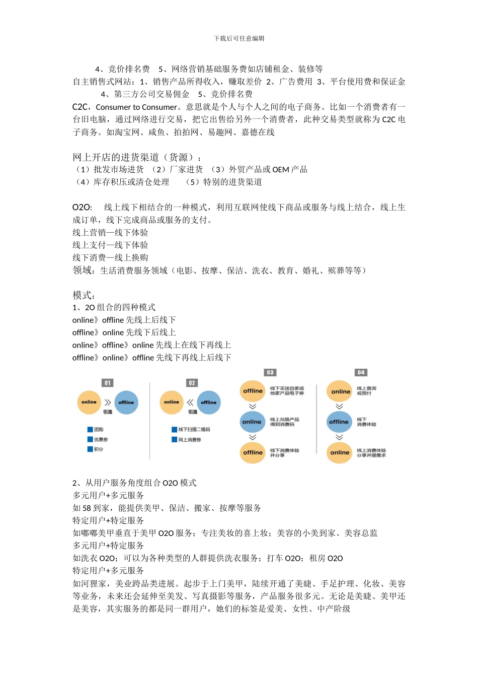 电子商务整理知识点_第3页