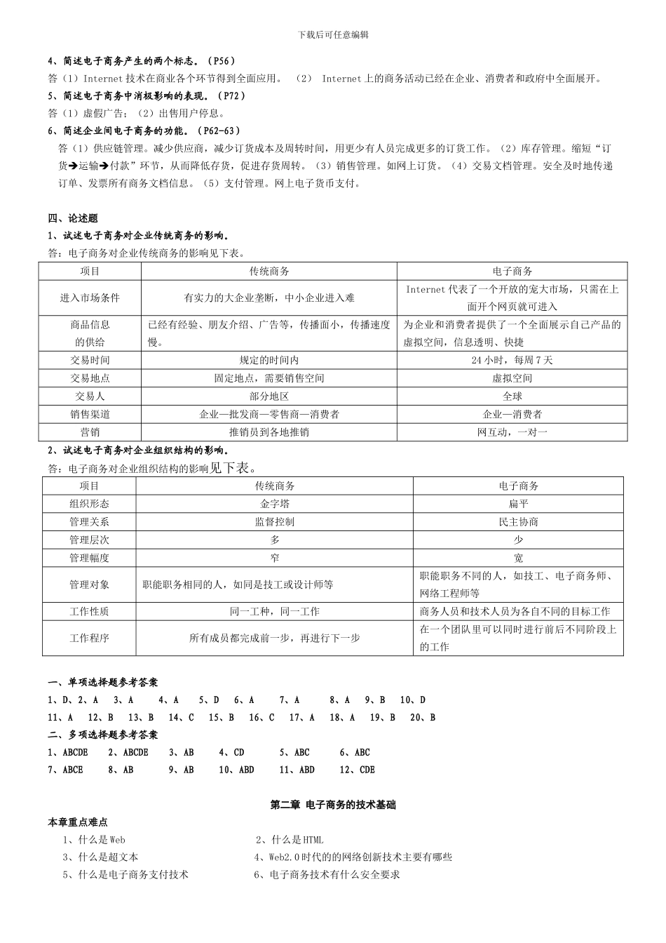 电子商务概论复习资料已校对_第3页