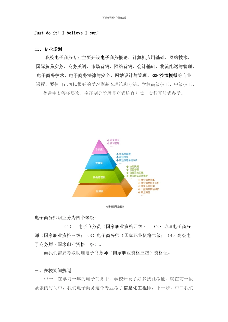 电子商务职业规划_第2页