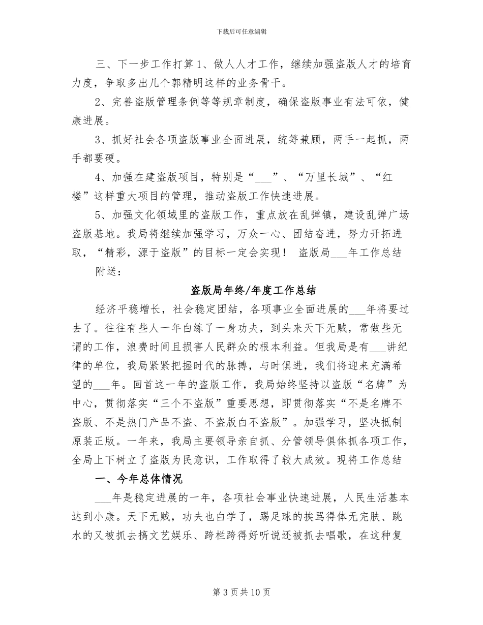 盗版局2024年工作总结_第3页