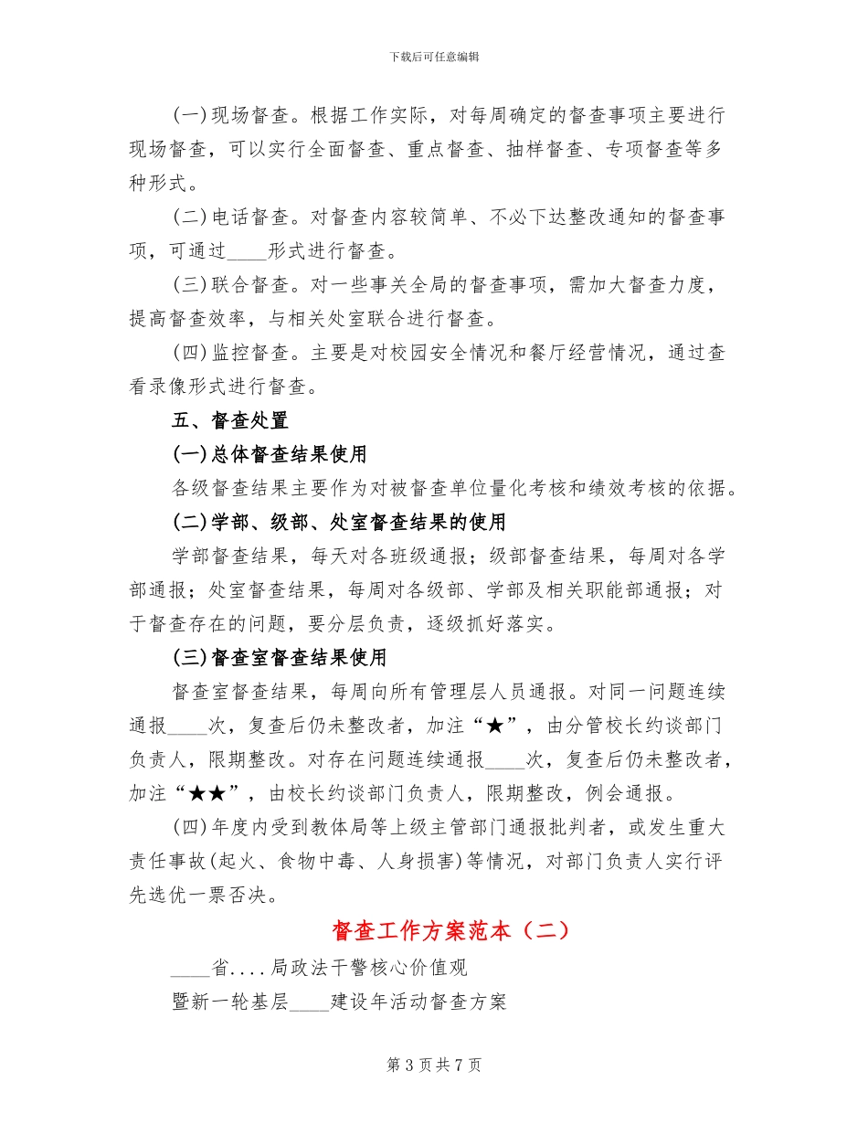督查工作方案范本_第3页