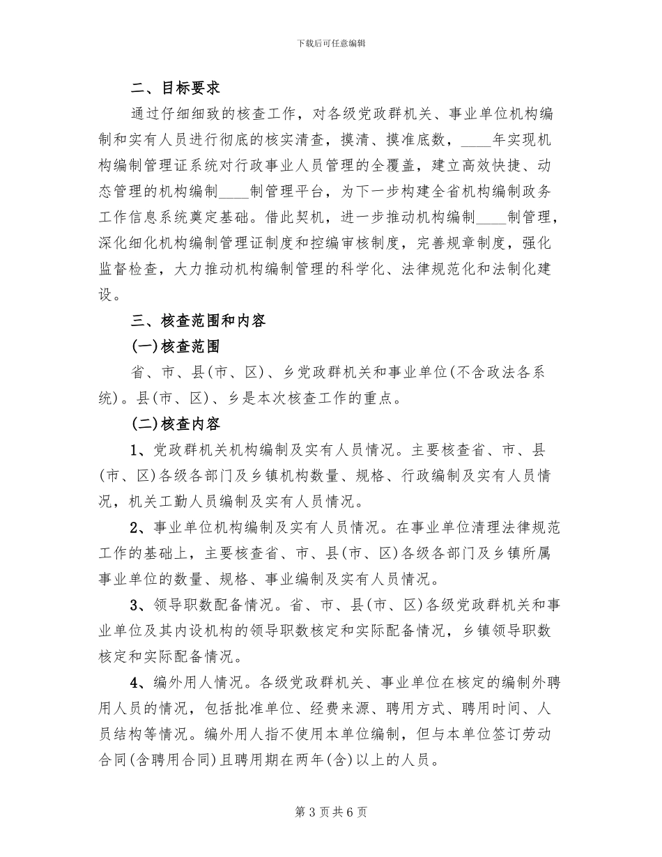 编制核查整改方案模版范文_第3页