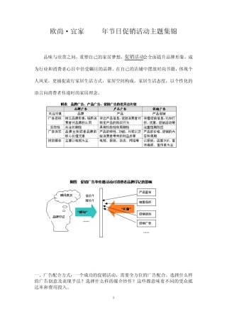 促销主题集锦