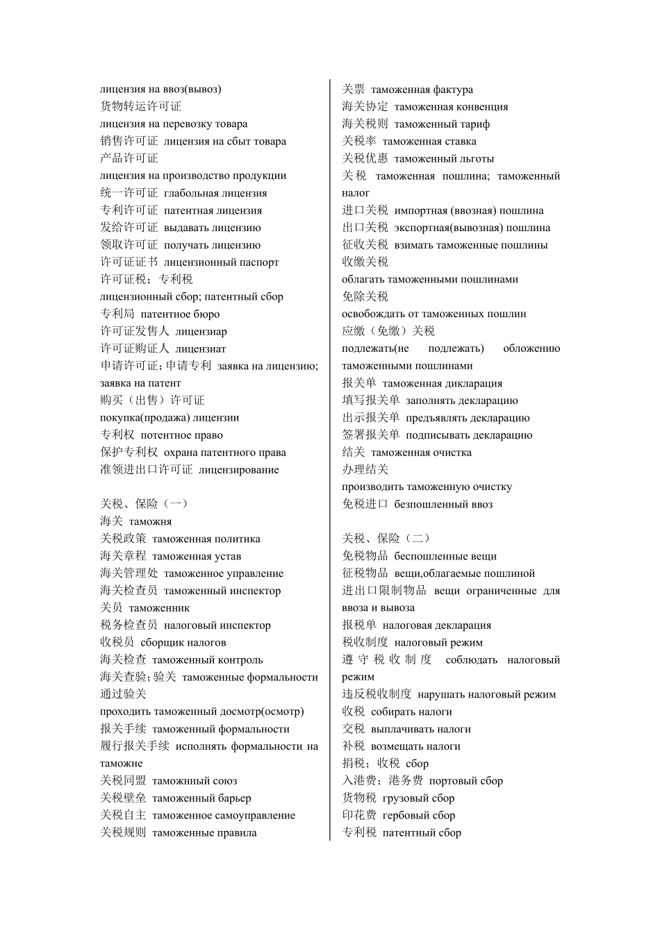 俄语外贸词汇_第3页