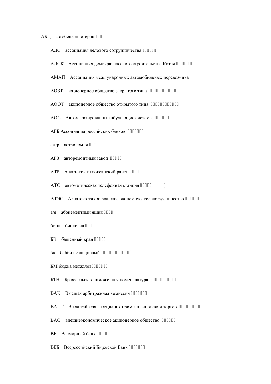 俄语新缩略语集粹_第1页
