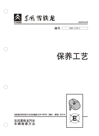 保养工艺,雪铁龙世嘉凯旋