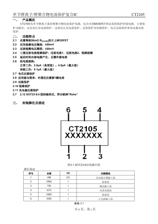 保护CT2105